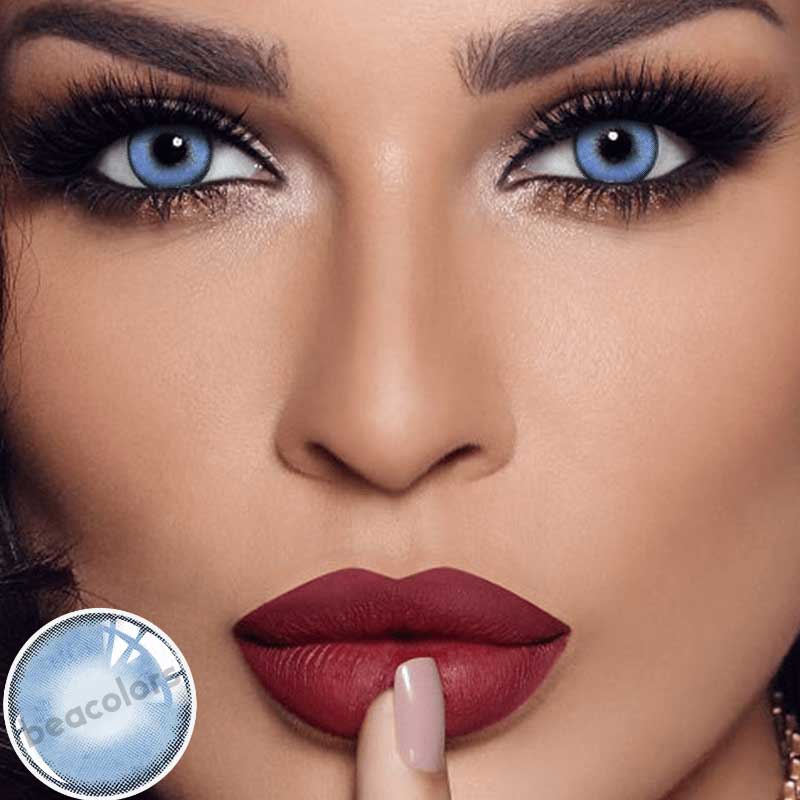 Sorayama Blue Colored Contact Lenses