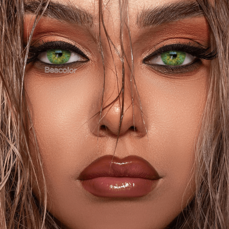 【NEW】Monet Green Colored Contact Lenses