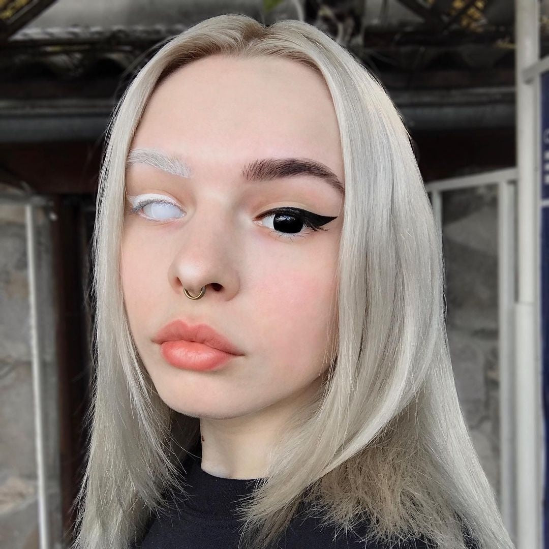 Mini Sclera Black out Colored Contact Cosplay Lenses