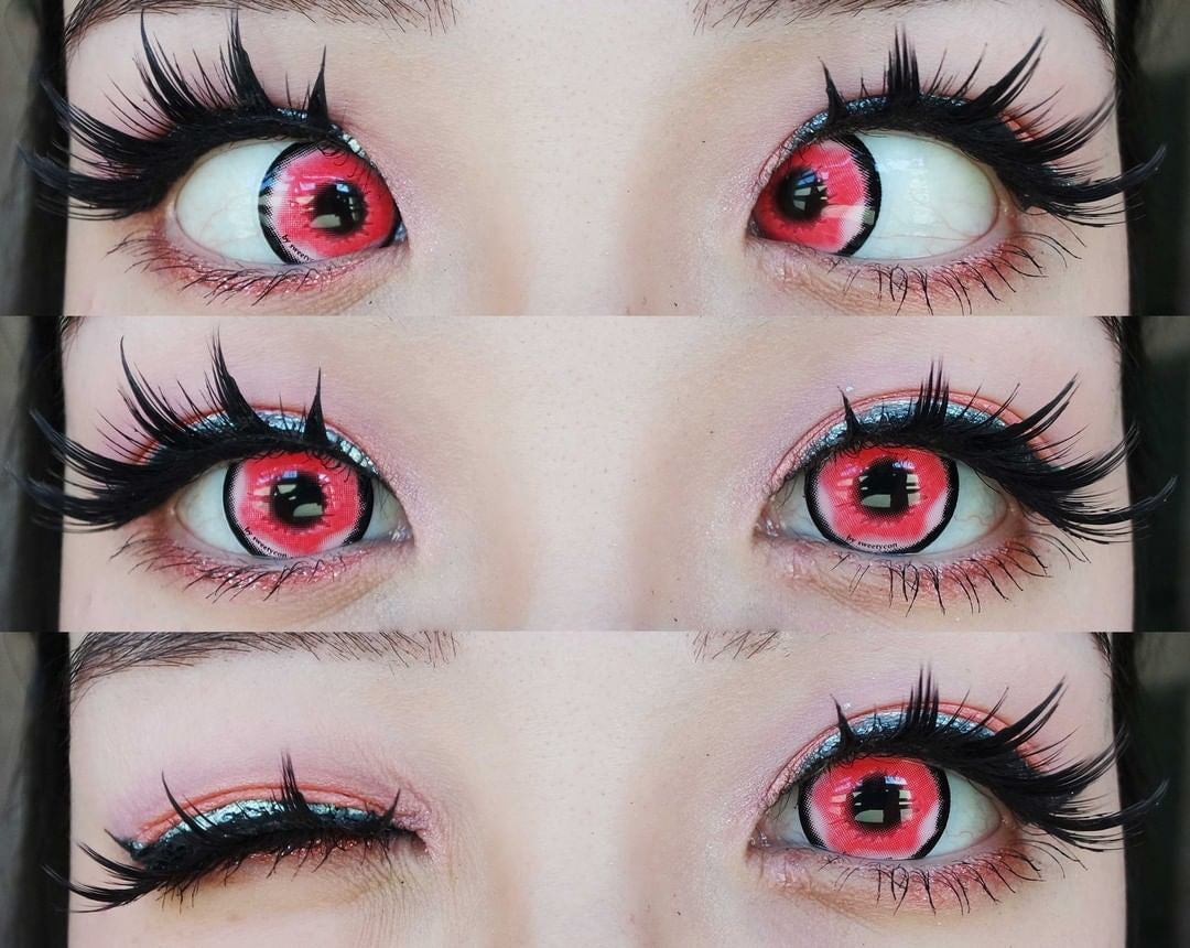【New】Platonic Pink Cosplay Contact Lenses