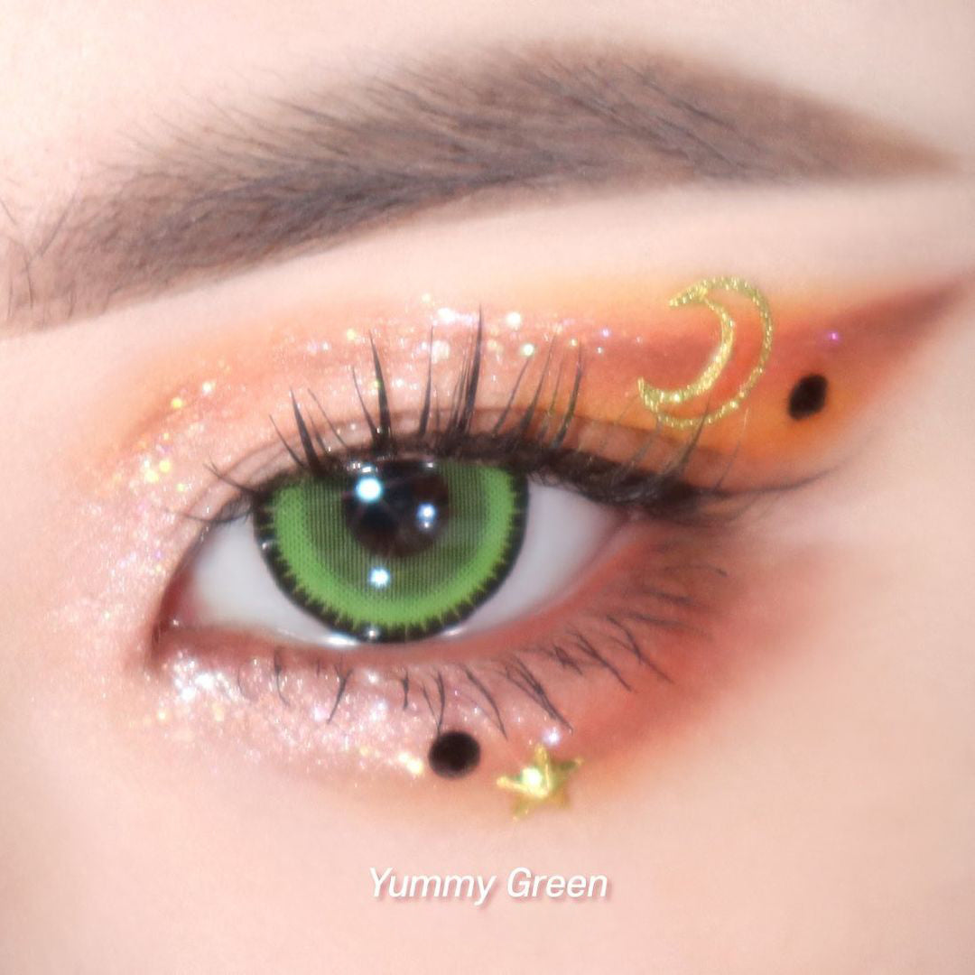 【NEW】Yummy Green Colored Contact Lenses