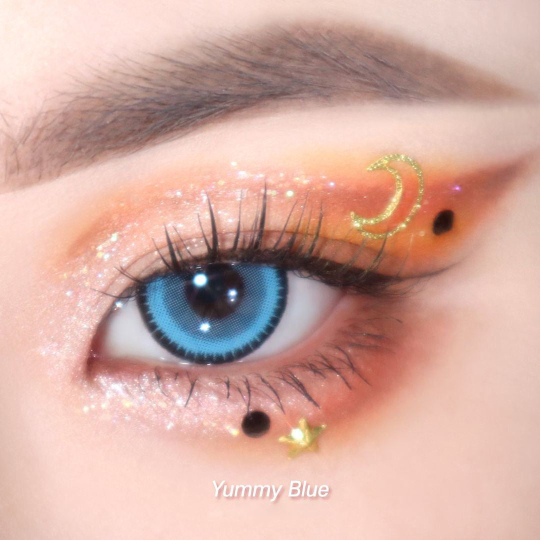 【NEW】Yummy Blue Colored Contact Lenses