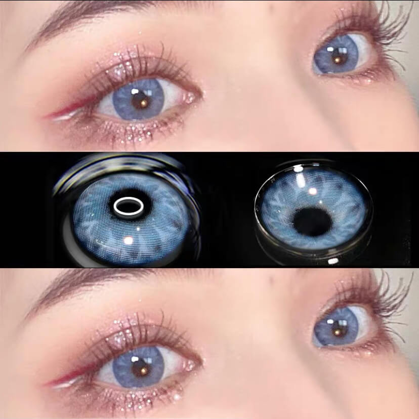 Gem Blue Colored Contact Lenses