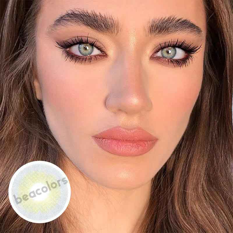 Polar Lights Blue Grey Colored Contact Lenses