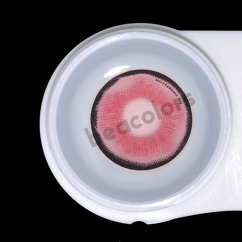 【New】Platonic Pink Cosplay Contact Lenses