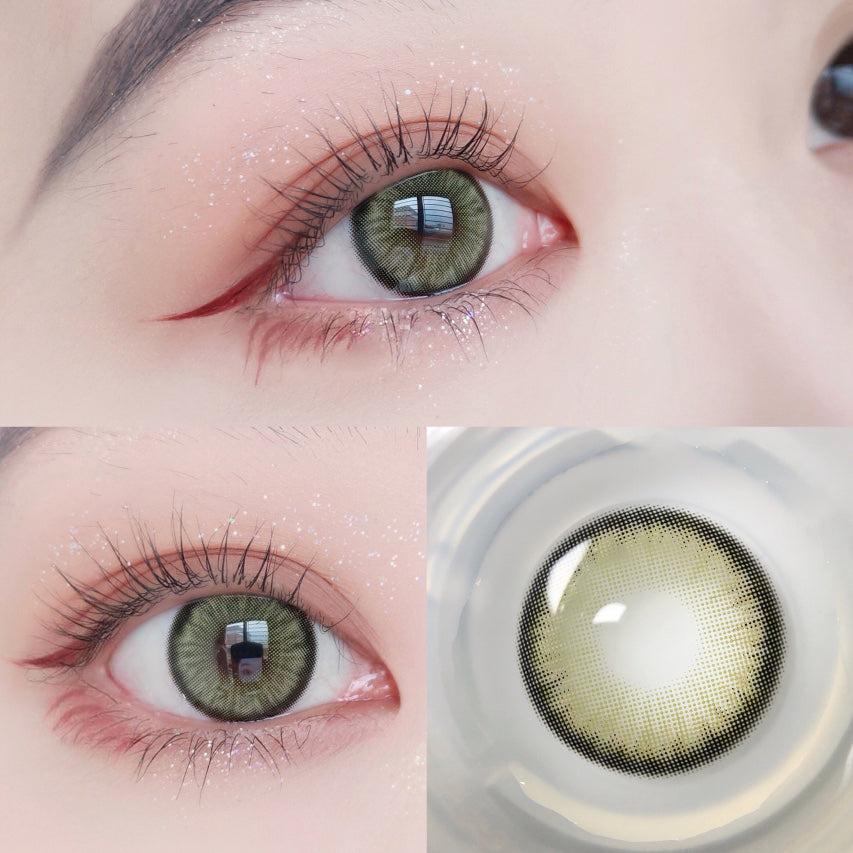 【NEW】Mirage Green Colored Contact Lenses