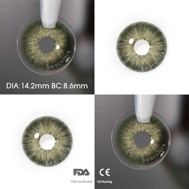 【NEW】PATTAYA Green Colored Contact Lenses