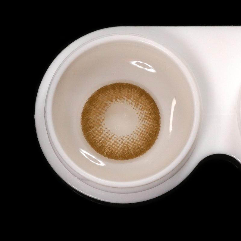 Latte Brown Colored Contact Lenses