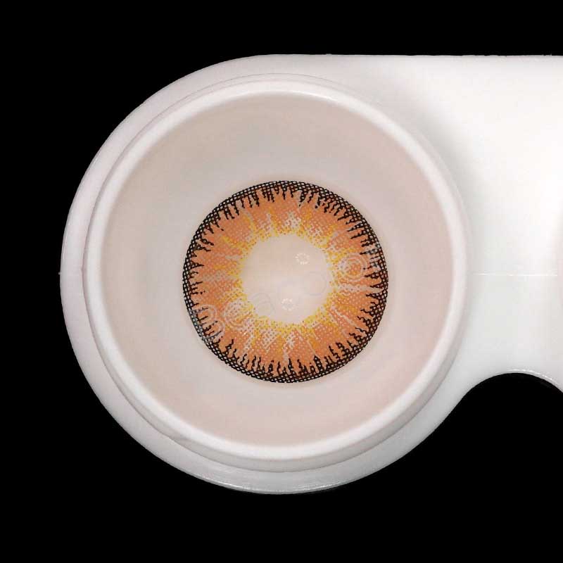 【Prescription】Vika Tricolor Browm Colored Contact Lenses