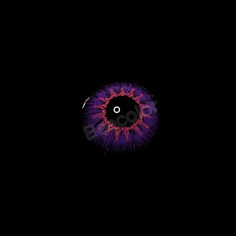 Vika Tricolor Purple Colored Contact Lenses