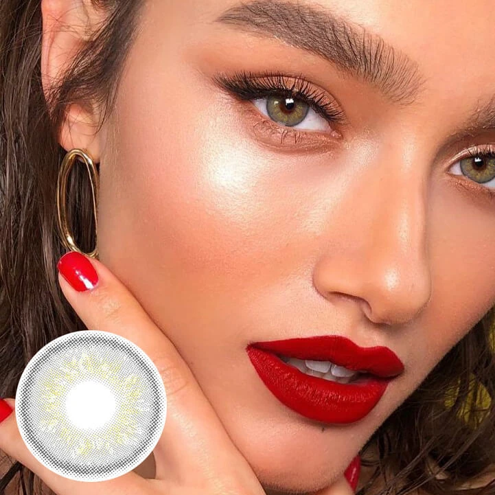 Russian Grey Colored Contact Lenses