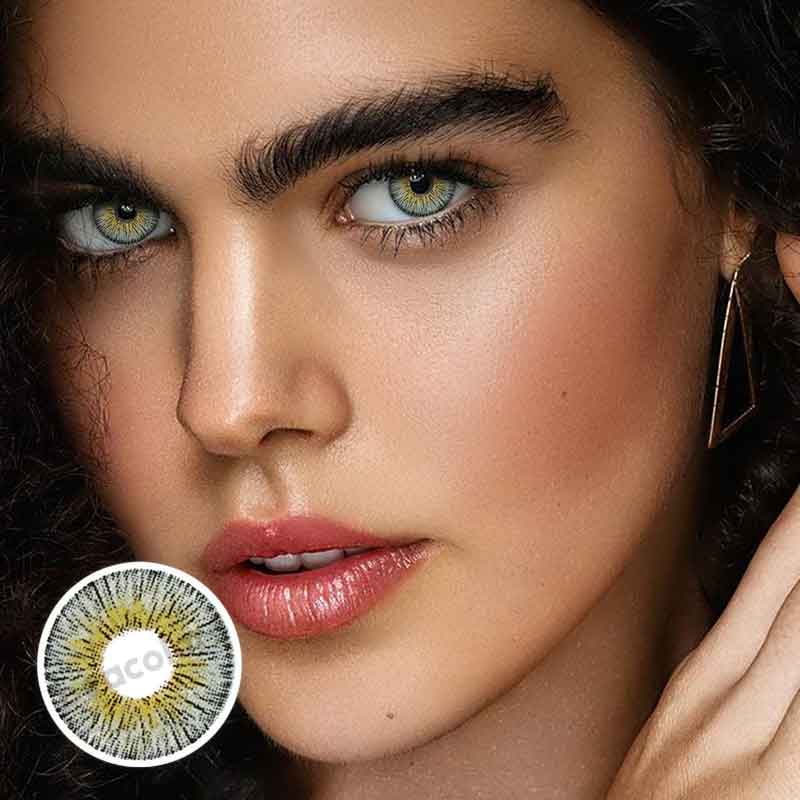 Retro Hawaii Colored Contact Lenses
