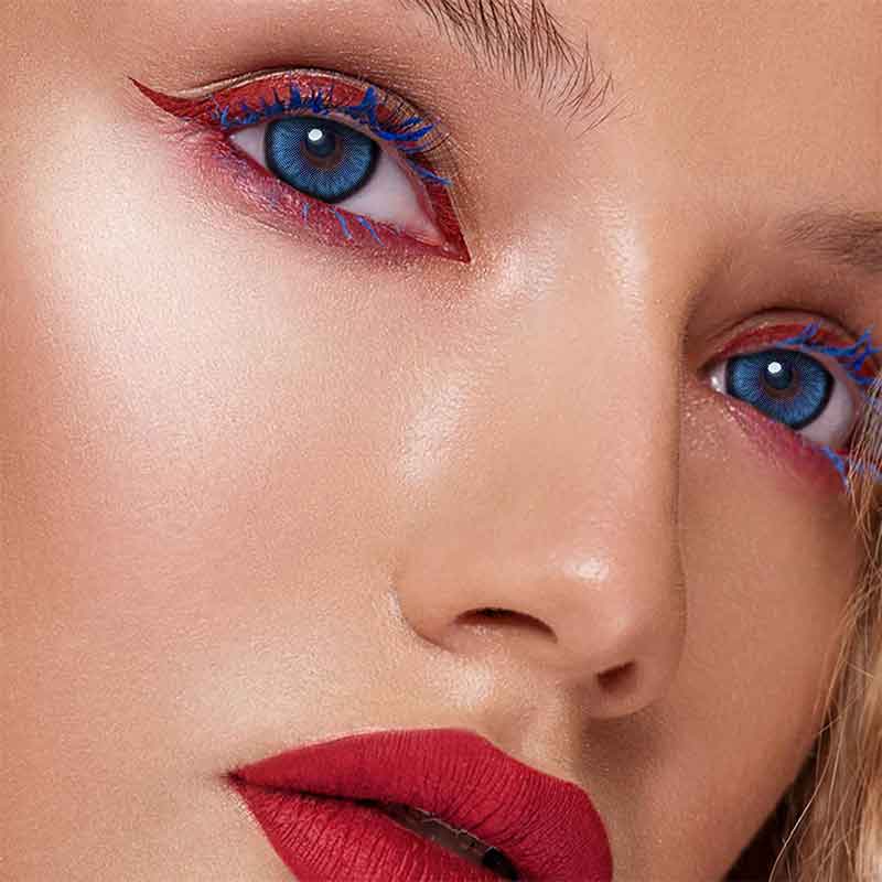 【NEW】Mirage Blue Colored Contact Lenses
