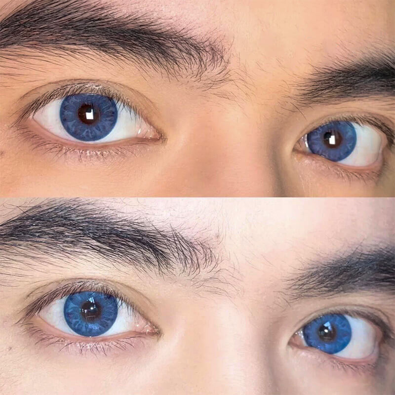 Gem Blue Colored Contact Lenses