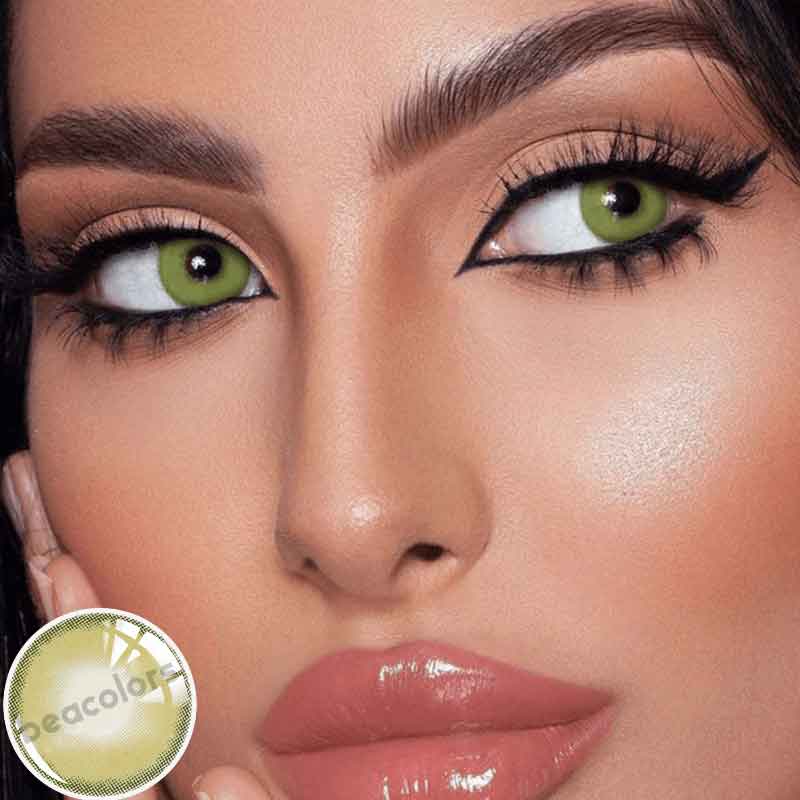 Sorayama Green Colored Contact Lenses