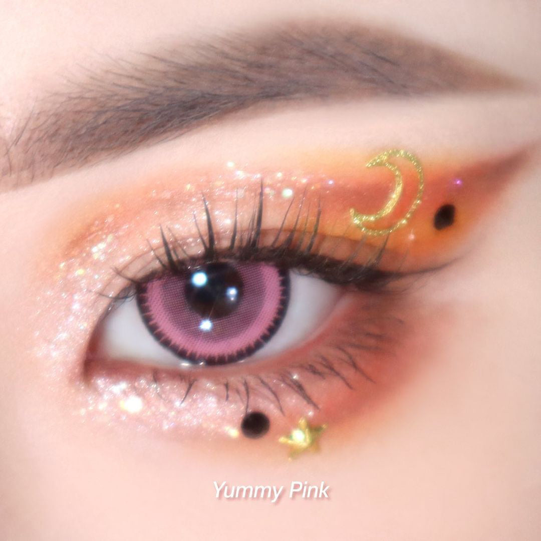 【NEW】Yummy Pink Colored Contact Lenses