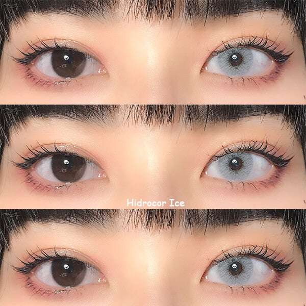 Hidrocor ICE Grey Colored Contact Lenses