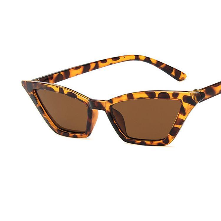 Square Horn Plain Sunglasses