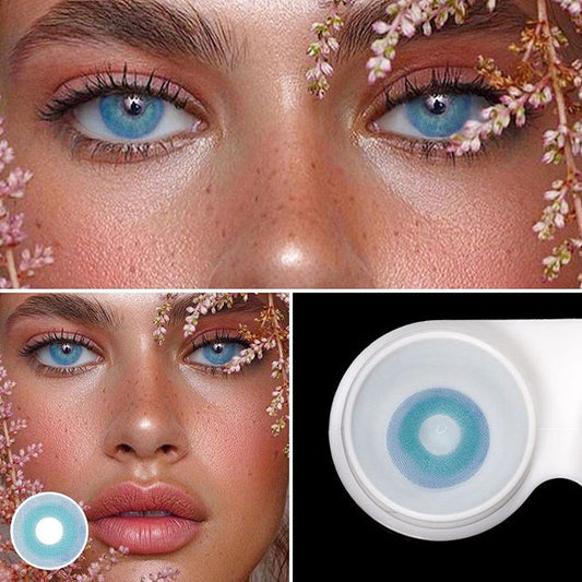 【Prescription】Pixie Blue Colored Contact Lenses