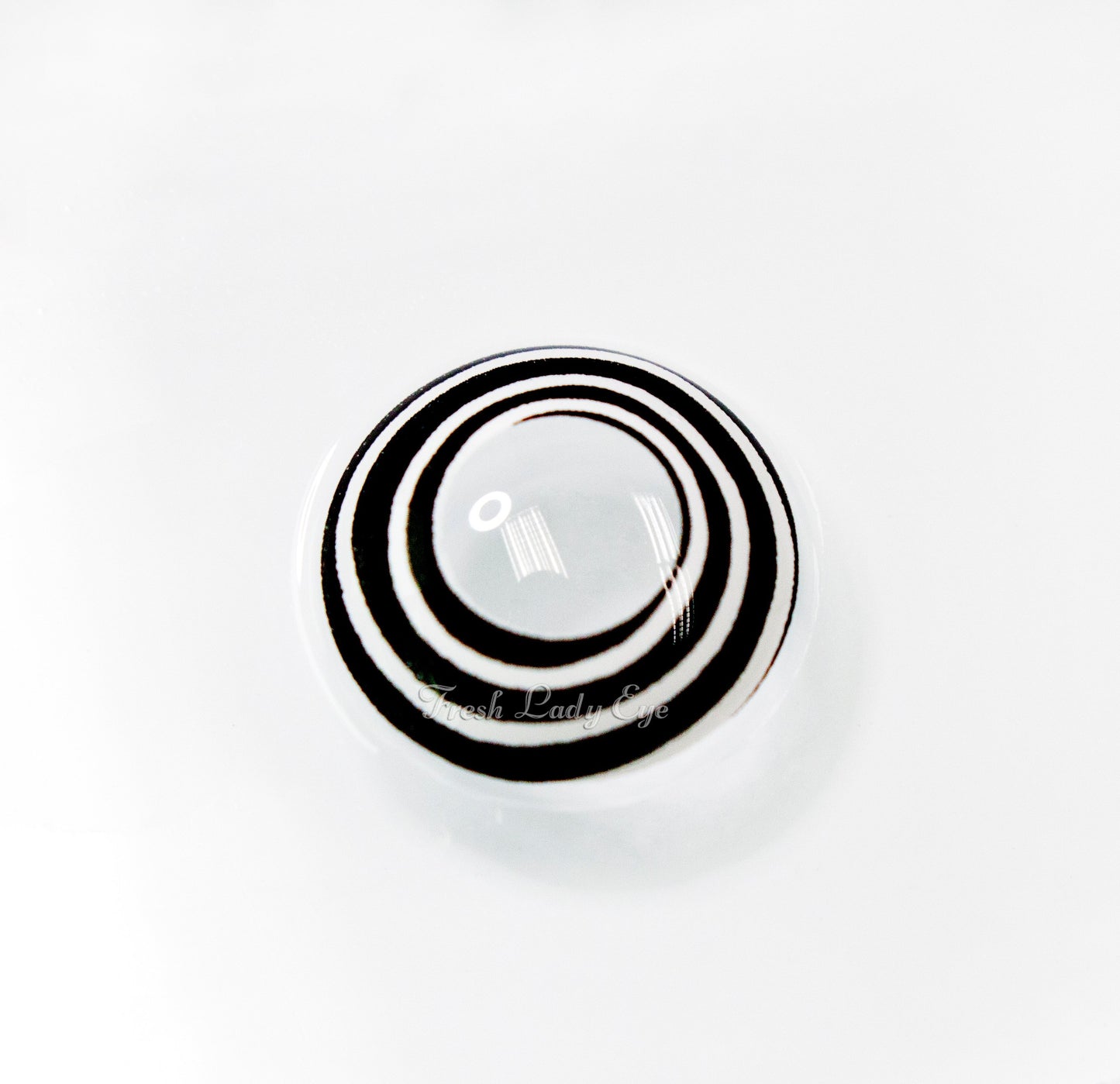 Black&White Spiral D1-B Crazy Contact Lenses