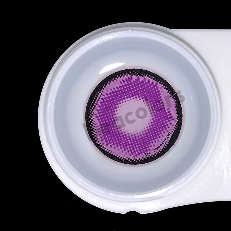 【New】Platonic Violet  Cosplay Contact Lenses