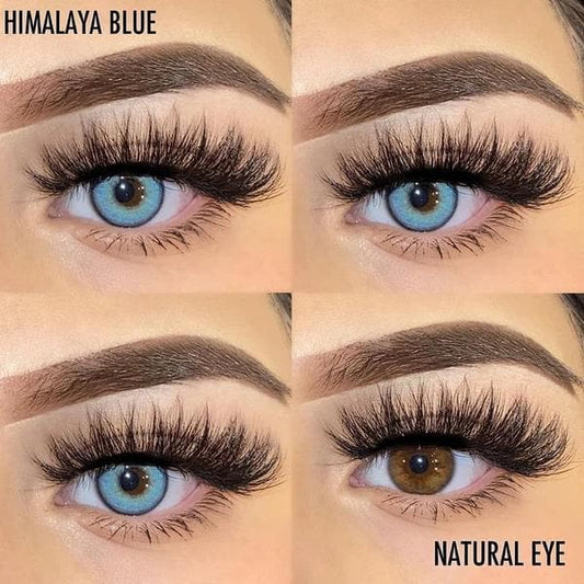 Himalaya Blue Colored Contact Lenses