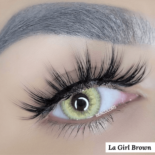 LA GIRL Brown Colored Contact Lenses