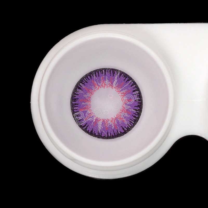 Vika Tricolor Purple Colored Contact Lenses