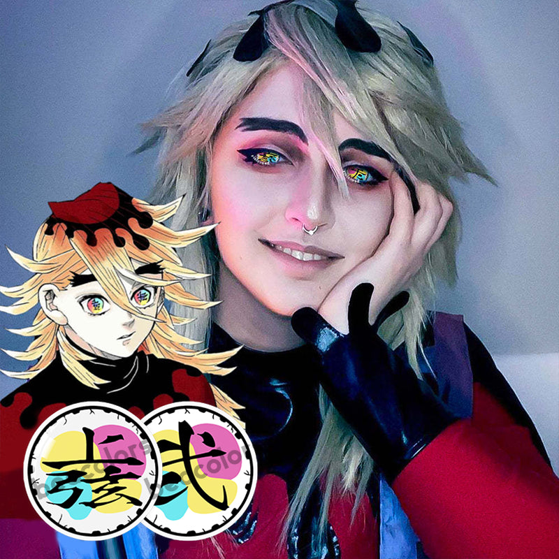 U.S WAREHOUSE Beacolors Demon Slayer Douma Cosplay