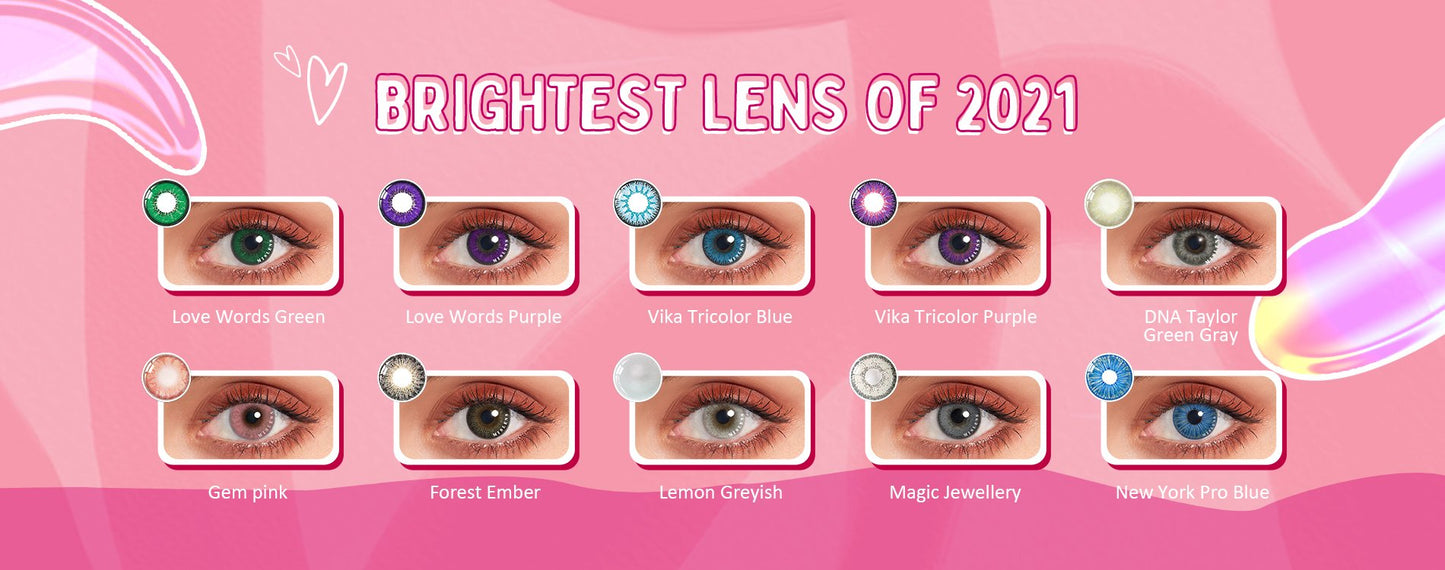 200 Pair Wholesale Colored Contact Lenses