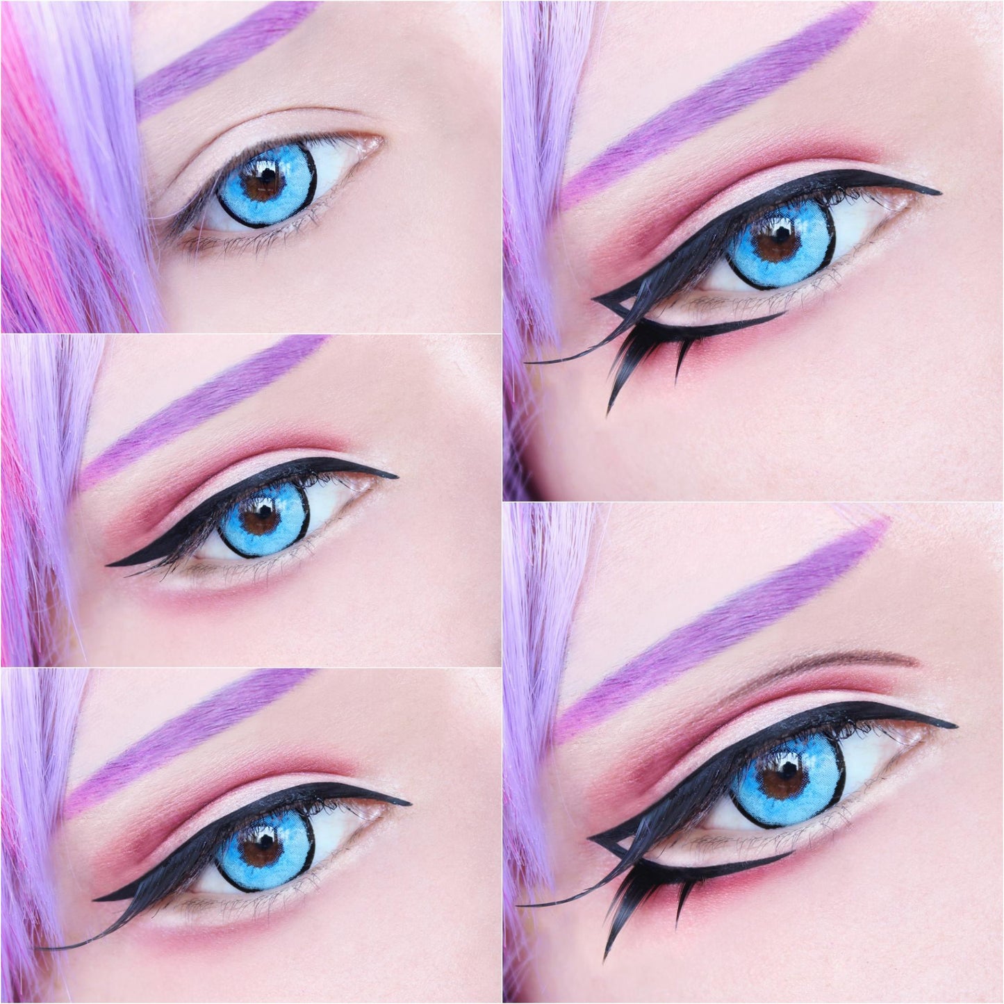 【New】Platonic Blue Cosplay Contact Lenses