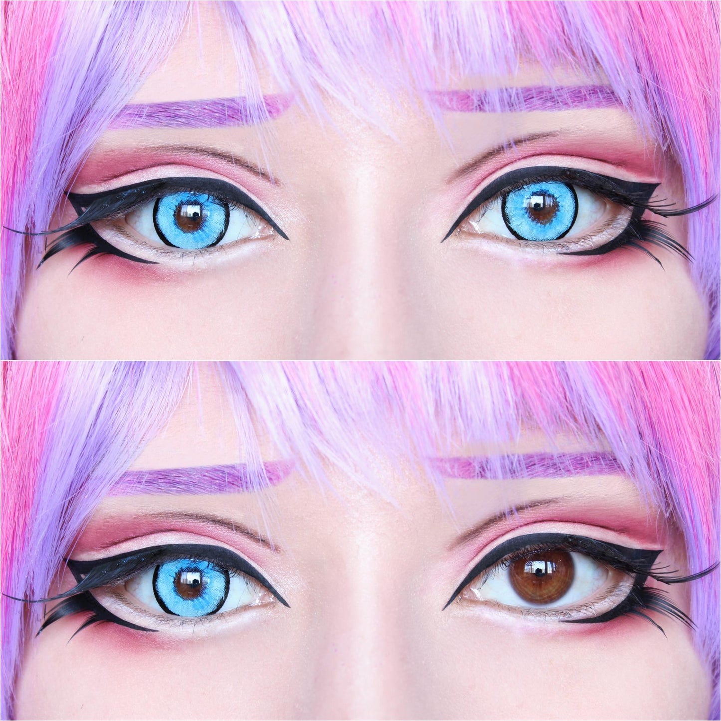 【New】Platonic Blue Cosplay Contact Lenses