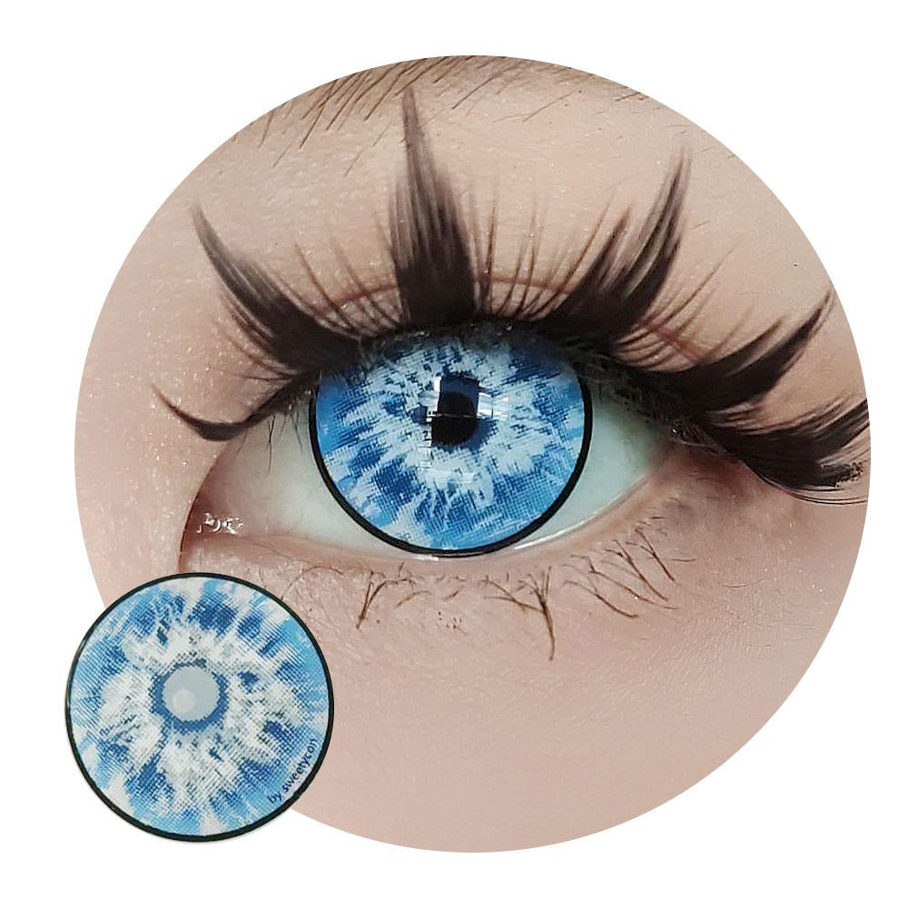 【 NEW】GOJO SATORU WHITE WALKER RIM COSPLAY  CONTACT LENSES